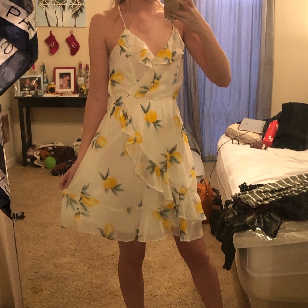 Lemon Summer Dress